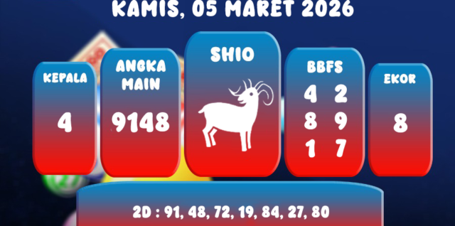 PREDIKSI SINGAPORE POOL 05 MARET 2026