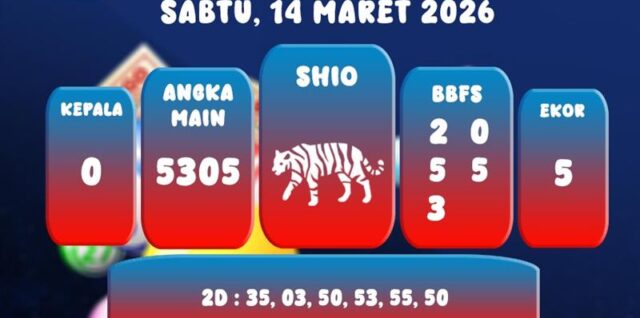 PREDIKSI SINGAPORE POOL 14 MARET 2026