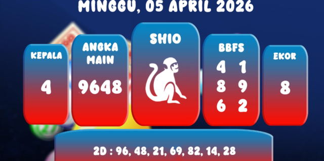 PREDIKSI SINGAPORE POOL 05 APRIL 2026