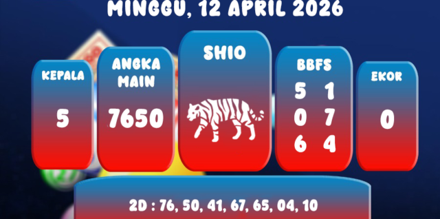 PREDIKSI SINGAPORE POOL 12 APRIL 2026